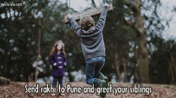 Rakhi Gifts to Pune and Greet Your Siblings